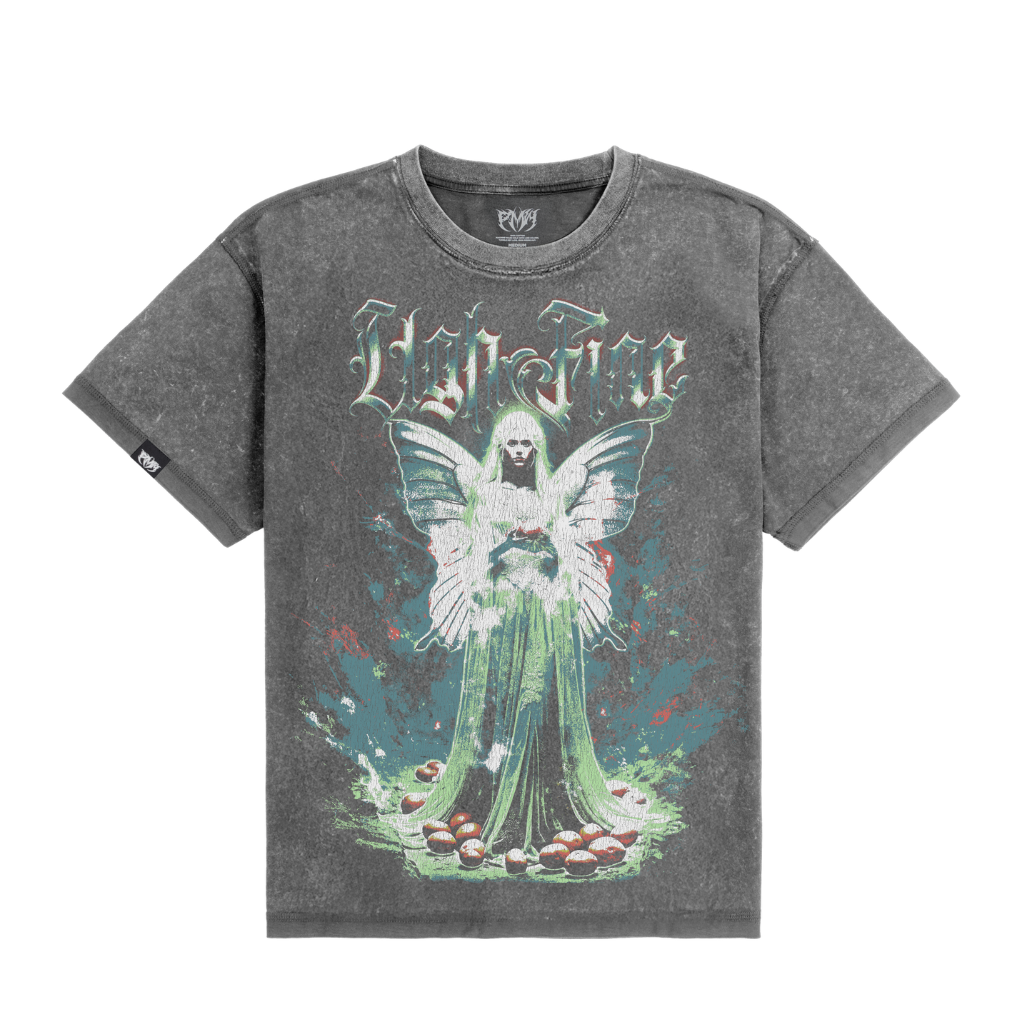 Limited: Allay Oversized Tee - Washed Grey
