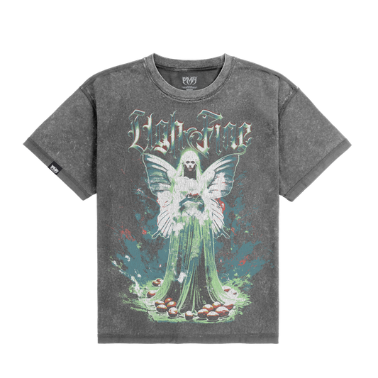 Limited: Allay Oversized Tee - Washed Grey