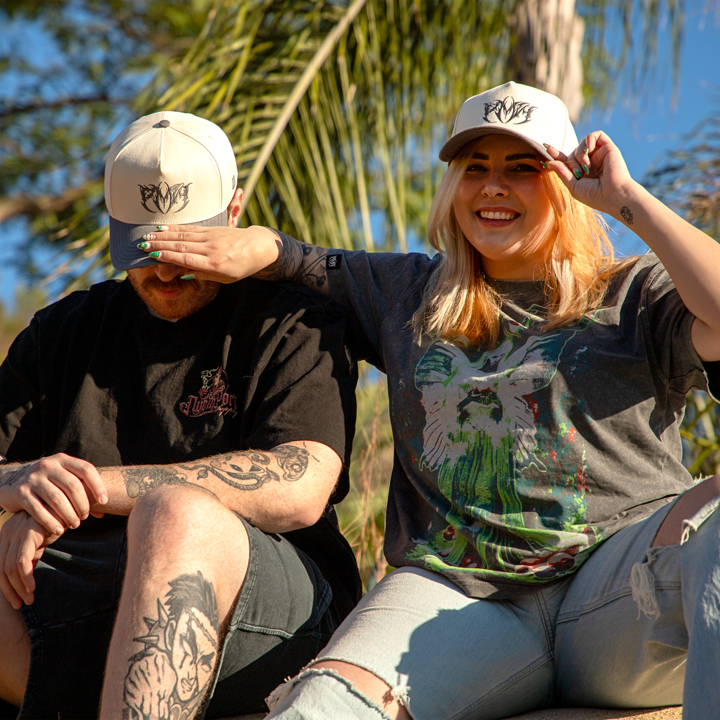 Bone A-Frame Hat