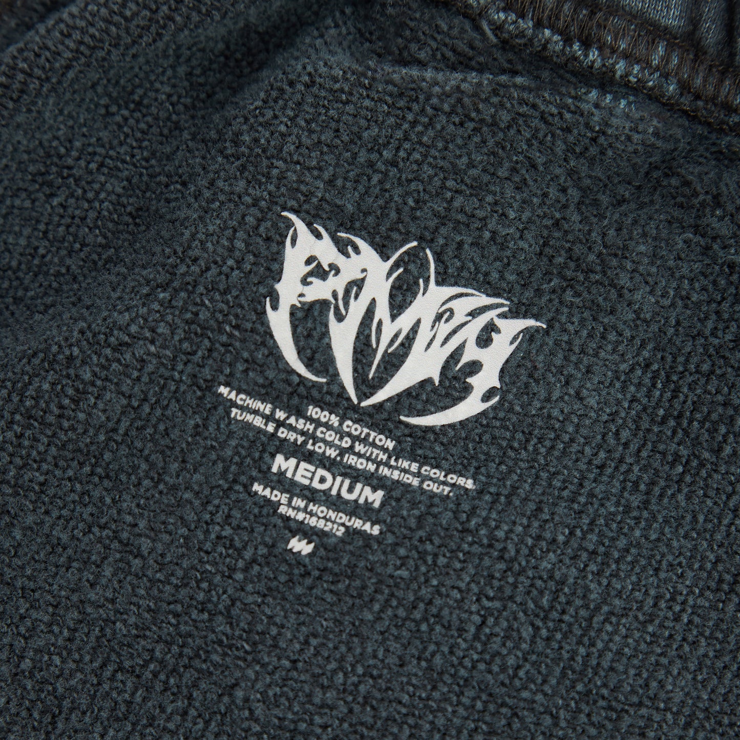 Dragonbind Hoodie - Washed Black