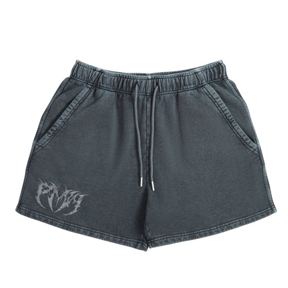 Dark Wraith Lounge Shorts - Washed Black