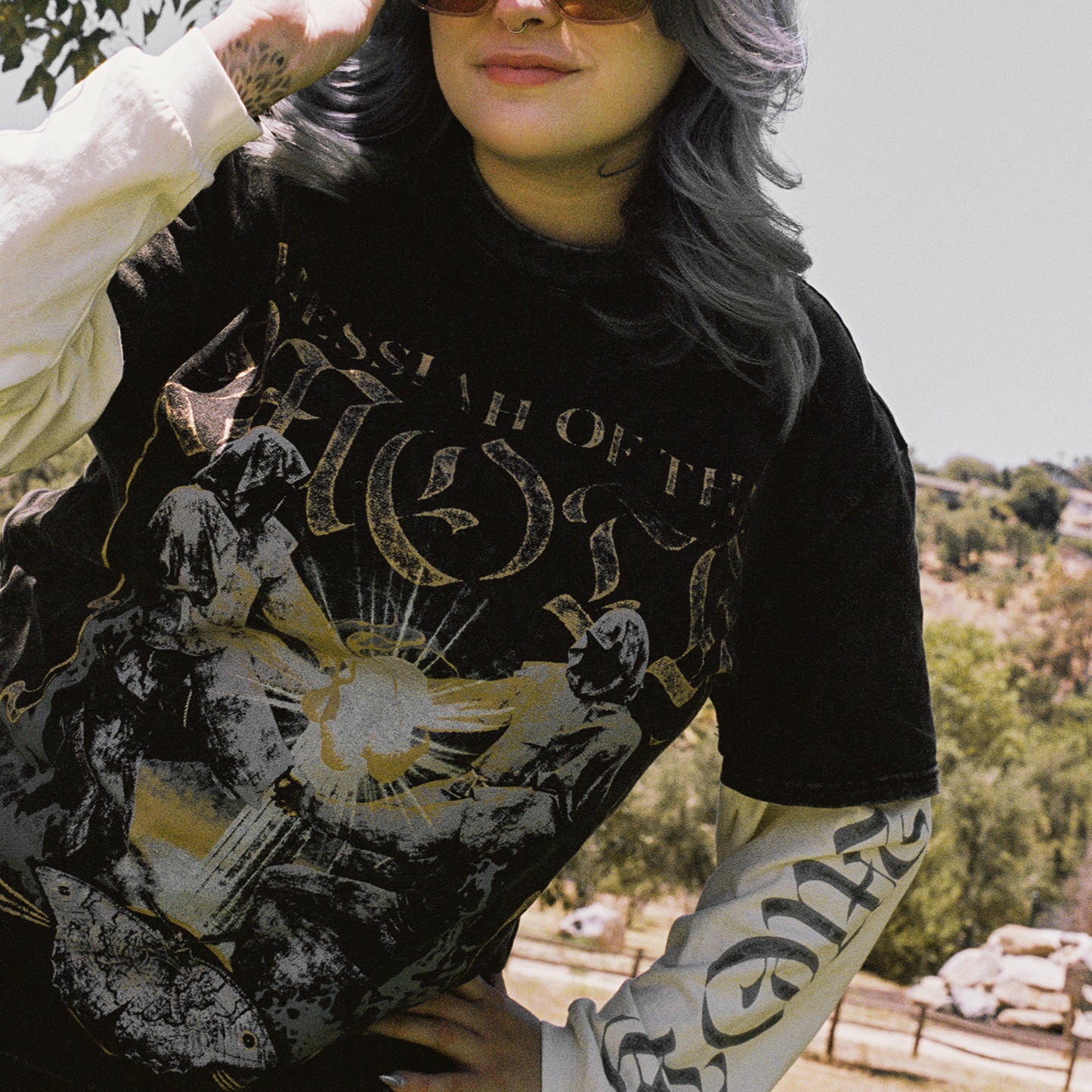 Messiah of the Moths Layered Longsleeve