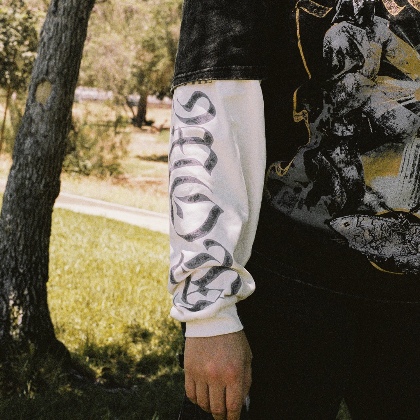 Messiah of the Moths Layered Longsleeve