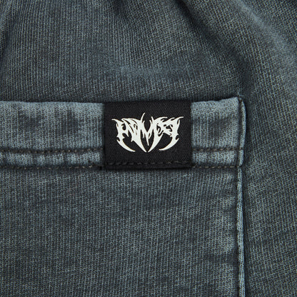 Dark Wraith Lounge Shorts - Washed Black