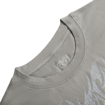 Limited: Dragon Duel Oversized Tee - Taupe