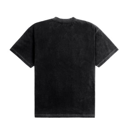 Dragon Duel Oversized Tee - Washed Black
