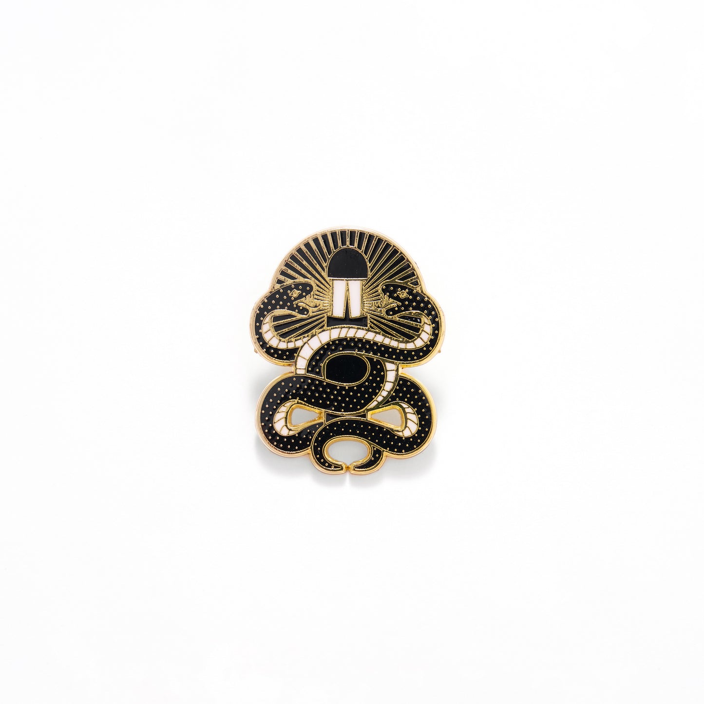 Gilded Enamel Pin Box Set
