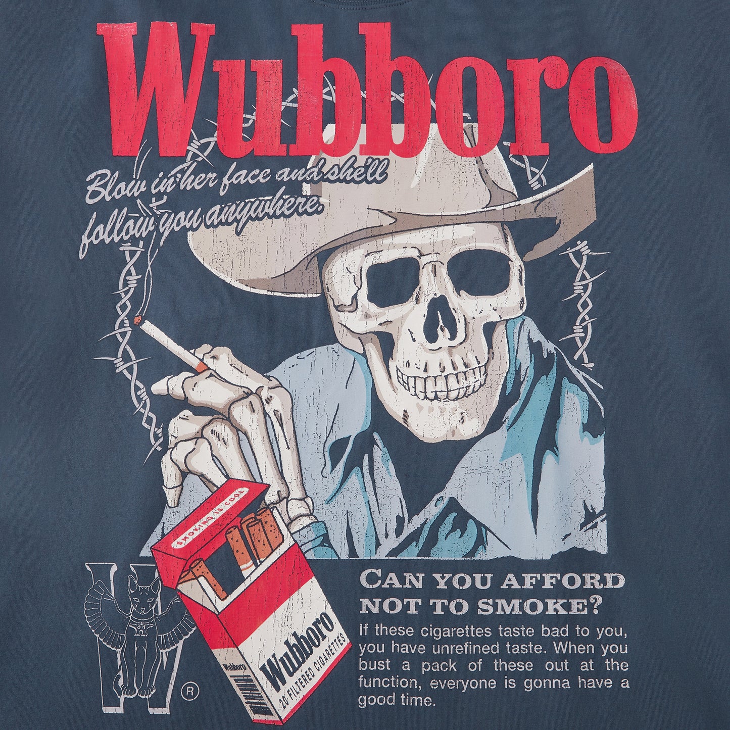 Wubboro Tee - Denim - Limited Edition
