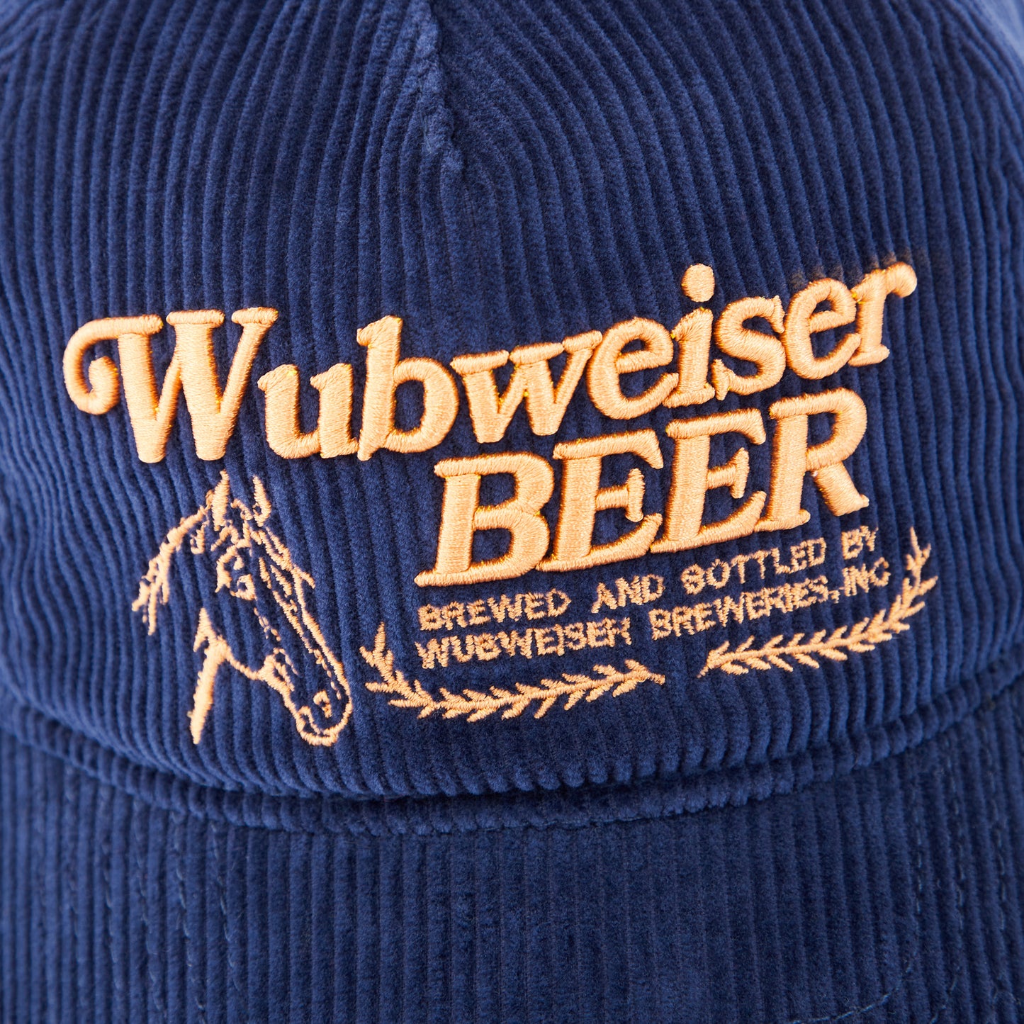 Corduroy Stable Snapback - Blue