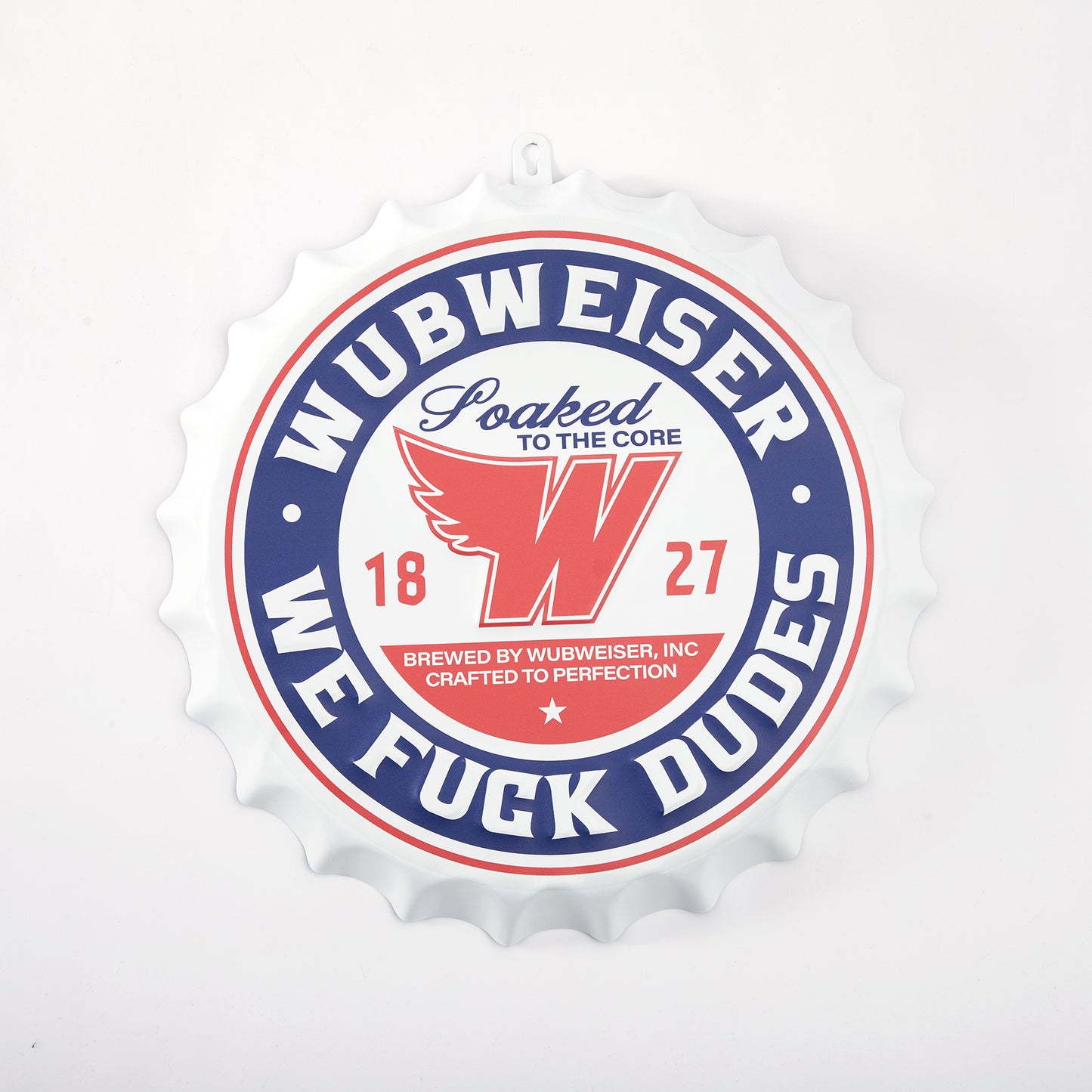 Retro Bottle Cap Sign