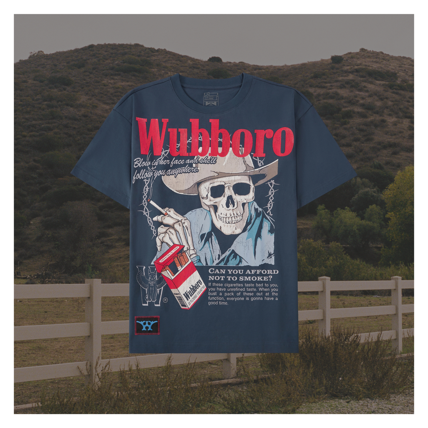 Wubboro Tee - Denim - Limited Edition
