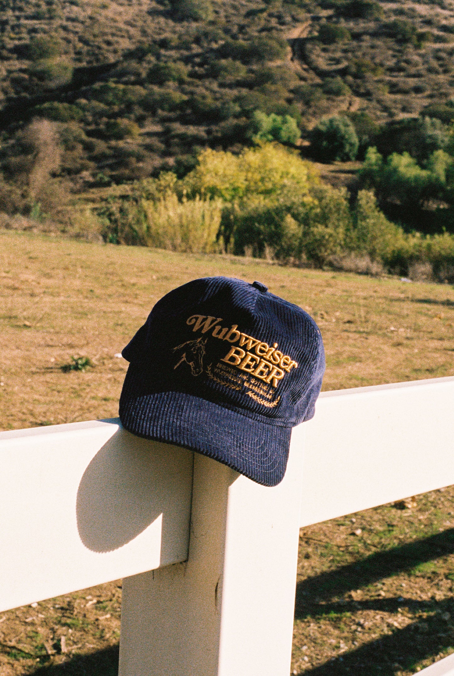 Corduroy Stable Snapback - Blue