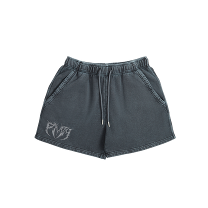 Dark Wraith Lounge Shorts - Washed Black