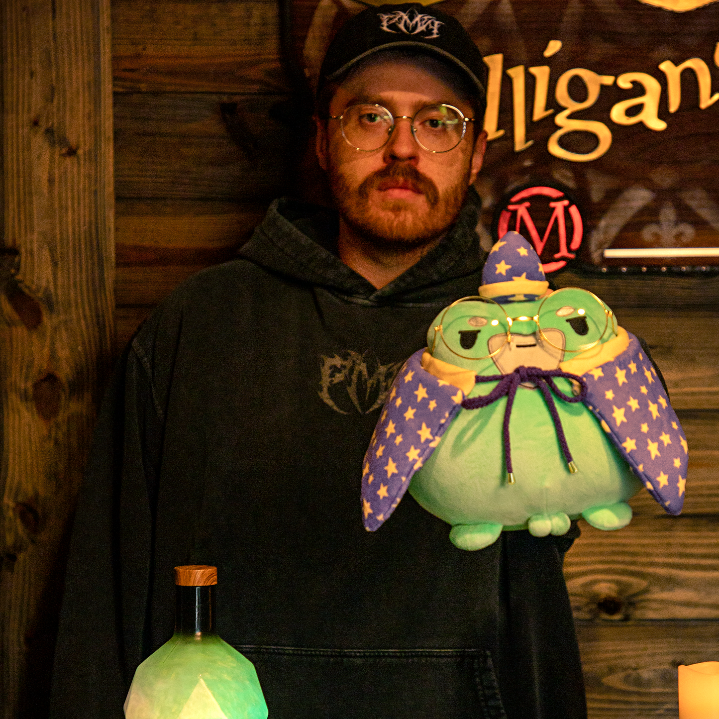 Frog Wizard Plush